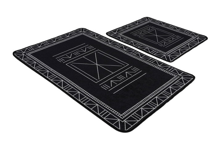 Mijölnir Vansiya - 81 Juego de alfombrillas de baño multicolor Mijölnir Vansiya - 81 Juego de alfombrillas de baño multicolor
